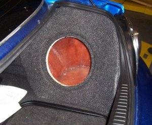 Mazda - RX-8 1x10 Passenger Side Box Sub box Subwoofer enclosure