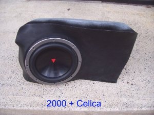 Toyota 2000-2006 Celica Subwoofer Enclosure