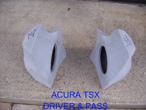 Acura - 2004-08 TSX 10" DRIVER SIDE Sub box Subwoofer enclosure