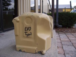 Mitsubishi EVO 8 Evo 9 1x10" 1X12" Driver Enclosure Sub box Subwoofer enclosure