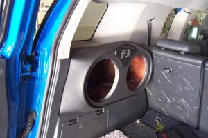 Toyota - FJ Cruiser 2X10" DRIVERS SIDE Sub box Subwoofer enclosure