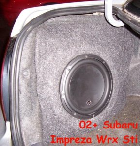 Subaru - 02-07 Impreza/WRX/Sti 1X10 or 1X12 Sub box Subwoofer enclosure