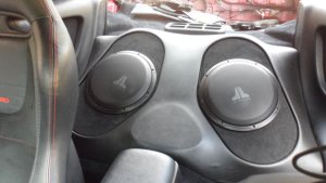 MKIV Supra Rear Seat Delete Subwoofer Enclosure