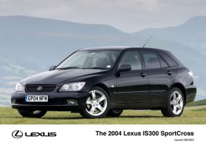 Lexus 2001 - 2005 Sportcross Wagon Subwoofer Enclosure IS300 WAGON SUB BOX GITA