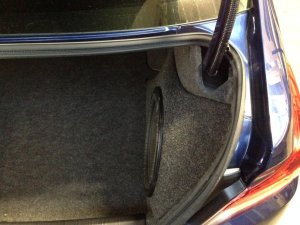 Subaru WRX Sti Impreza  - 2015+ Fiberglass subwoofer Enclosure stealth sub box Custom MagicBox Ma...