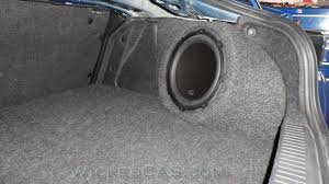 Scion FR-S TOYOTA FT86 Subaru BRZ - 2011-2019 Fiberglass subwoofer Enclosure stealth sub box Cust...